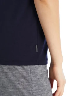Tanktop Icebreaker Women Drayden Sleeveless Top Midnight Navy -Odli Kleding Winkel 7 0A56ER401 62028129