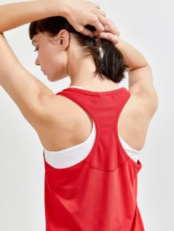 Tanktop Craft Women Adv Essence Singlet Bright Red -Odli Kleding Winkel 723db691fa144 1908770 430000 3 original