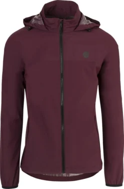 Regenjas AGU Go Jacket Wine Red