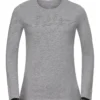 Ondershirt Odlo Women BL Top Crew Neck L/S Eva Grey Melange
