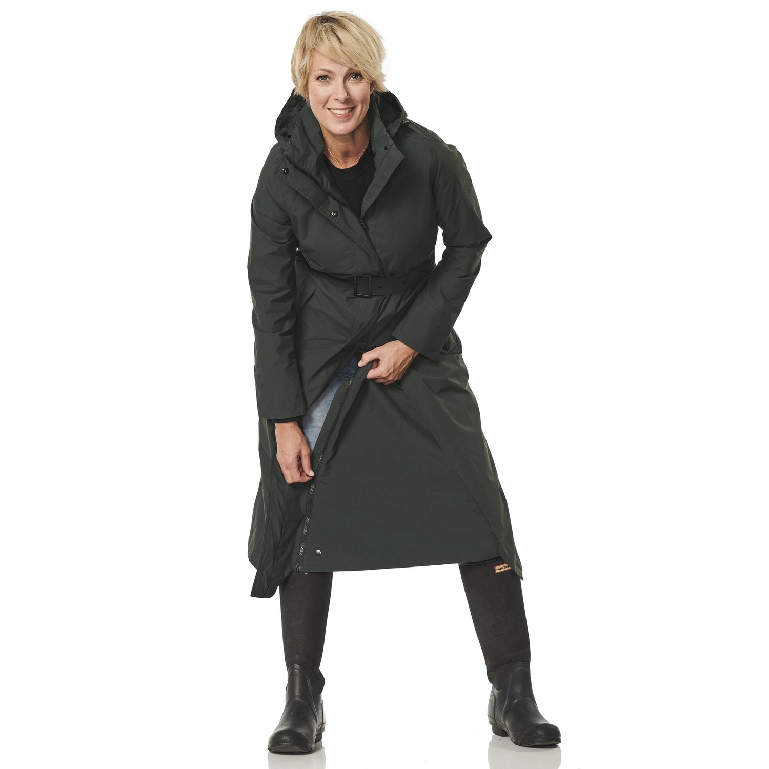 Regenjas Happy Rainy Days Montreal Dark Green 4 Regenjas Happy Rainy Days Montreal Dark Green - Afbeelding 4