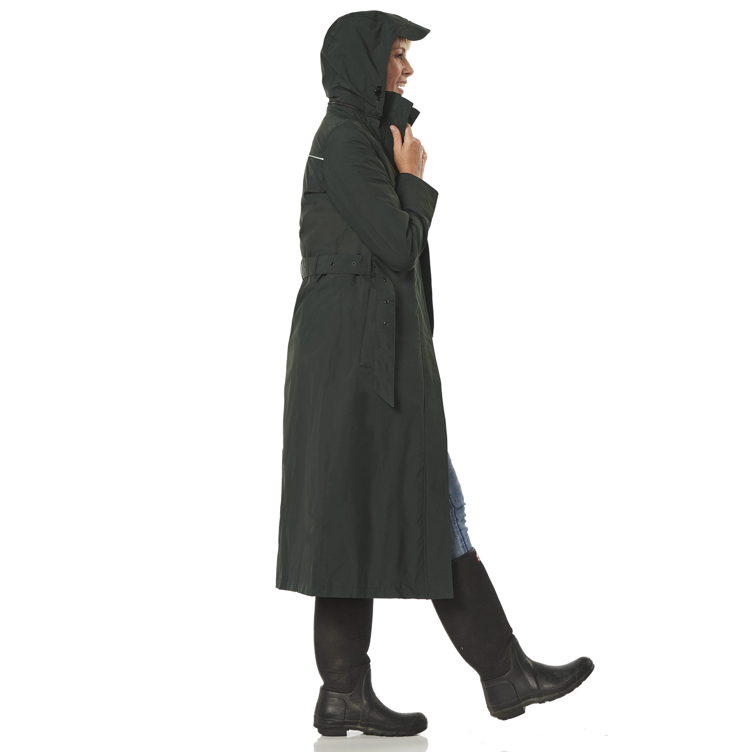 Regenjas Happy Rainy Days Montreal Dark Green 6 Regenjas Happy Rainy Days Montreal Dark Green - Afbeelding 6