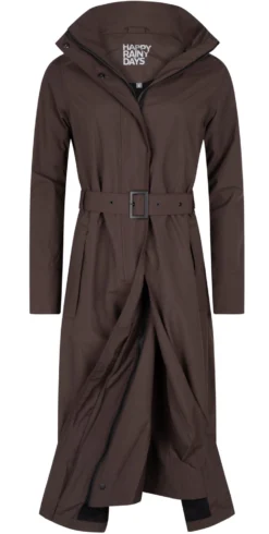 Regenjas Happy Rainy Days Montreal Donkerbruin