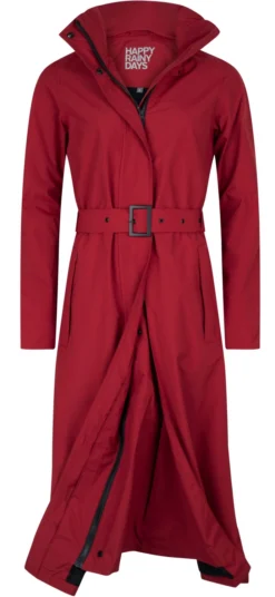 Regenjas Happy Rainy Days Montreal Donkerrood