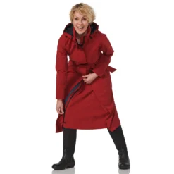 Regenjas Happy Rainy Days Montreal Donkerrood -Odli Kleding Winkel HRD 1798 3