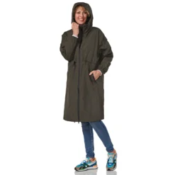 Regenjas Happy Rainy Days Manhattan Olijfgroen -Odli Kleding Winkel HRD 3503 4