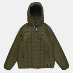 Hoodie Taion Unisex Down X Boa Reversible Olive X D.Olive