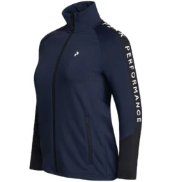Jas Peak Performance Women Rider Mid Zip Jacket Blue Shadow