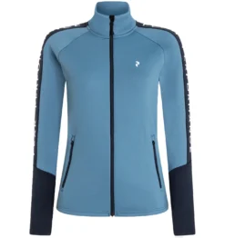 Jas Peak Performance Women Rider Mid Zip Jacket Shallow Blue Shadow