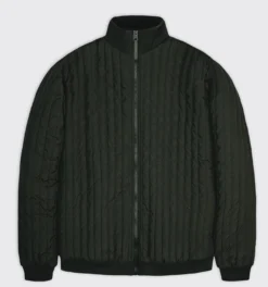 Jas Rains Unisex Liner High Neck Jacket Green