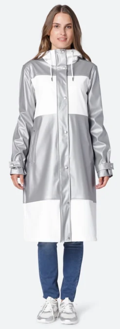 Regenjas Ilse Jacobsen RAIN161 Silver -Odli Kleding Winkel RAIN161 710F 300202