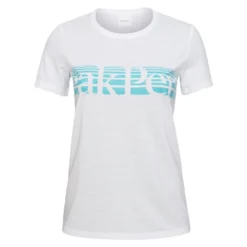 T-Shirt Peak Performance Women Explore Tee Stripe PR White