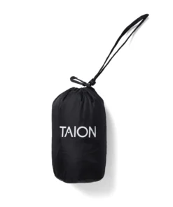 Jacket Taion Unisex V Neck Button Down Black -Odli Kleding Winkel TAION BASIC20STORAGE20BAG