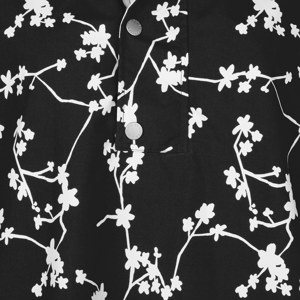 Regenjas Happy Rainy Days Trenchcoat Brisa Blossom Black Off White 2 Regenjas Happy Rainy Days Trenchcoat Brisa Blossom Black Off White - Afbeelding 2