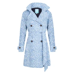 Regenjas Happy Rainy Days Trenchcoat Vaya Cheetah Viola Off White