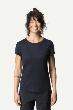 T-shirt Houdini Women Tree Tee Blue Illusion 6 T-shirt Houdini Women Tree Tee Blue Illusion -Odli Kleding Winkel Ws Tree Tee Blue Illusion 130954 703 P F 2646 C low