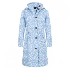 Regenjas Happy Rainy Days Coat Vaya Cheetah Viola Off White