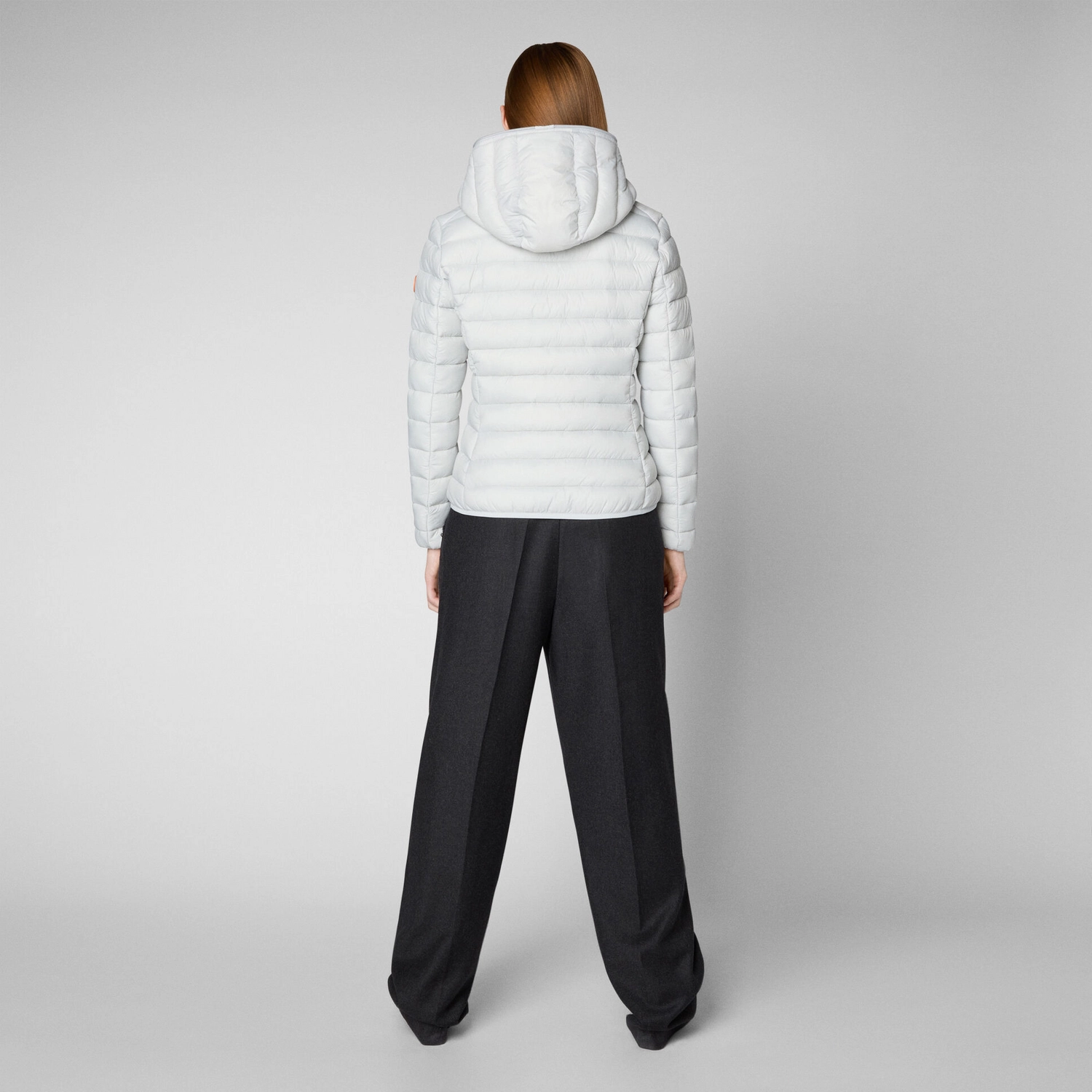 Jas Save The Duck Women Daisy Frozen Grey FW22 3 Jas Save The Duck Women Daisy Frozen Grey FW22 - Afbeelding 3