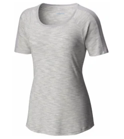 T-Shirt Columbia Outerspaced Short Sleeve Tee White Spacedye