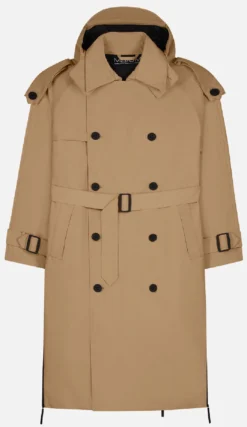 Regenjas Maium Trenchcoat Unisex Iced Coffee