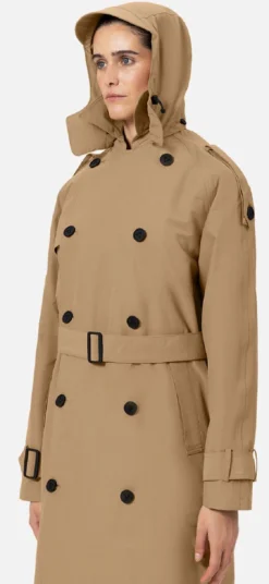 Regenjas Maium Trenchcoat Unisex Iced Coffee -Odli Kleding Winkel tr ic v3