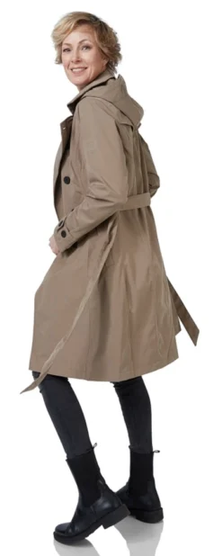Regenjas Happy Rainy Days Geneve Camel Twill -Odli Kleding Winkel trenchcoat geneve camel twill 3