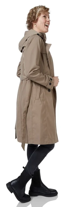 Regenjas Happy Rainy Days Geneve Camel Twill -Odli Kleding Winkel trenchcoat geneve camel twill 4